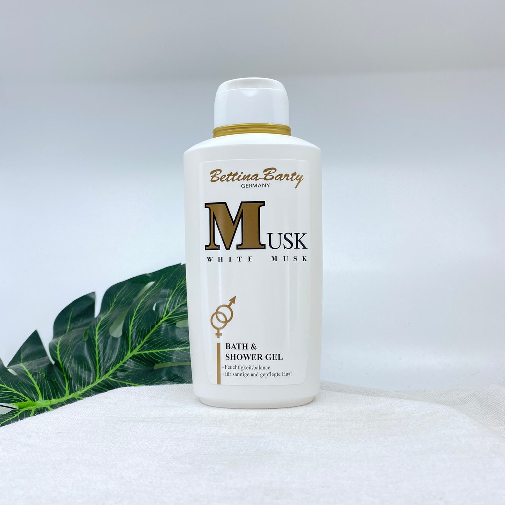 Sữa tắm Musk đen - hương nước hoa hàng 500ml hàng Đức