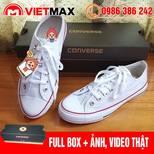 🎁 [MIỄN PHÍ SHIP+ BOX] Giày Thể Thao CV Classic Trắng Mẫu Hot