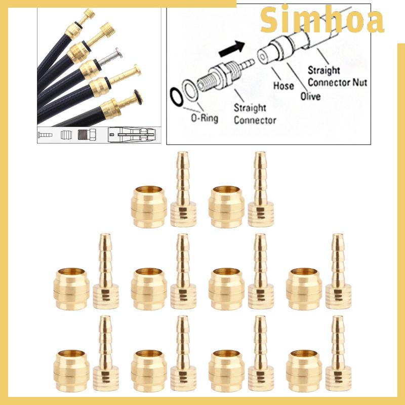 Bộ 10 Đầu Kim Bơm Dầu Phanh Xe Đạp Shimano BH90 / 59