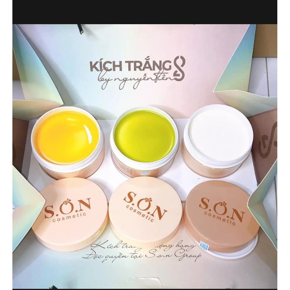 ( GIÁ SỐC) Set Son 3 màu tam sắc kích trắng S2 vitamin kích trắng-CHÍNH HÃNG 100%