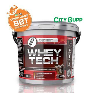 Whey Tech 3000g (66 liều dùng) – Xây dựng nuôi dưỡng cơ bắp hoàn hảo – Hàng chính hãng BBT
