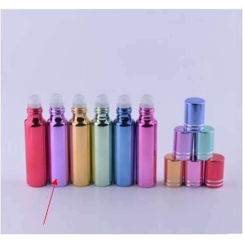 Chai Thủy Tinh Lăn 5ml / 10ml Đựng Tinh Dầu Tiện Dụng