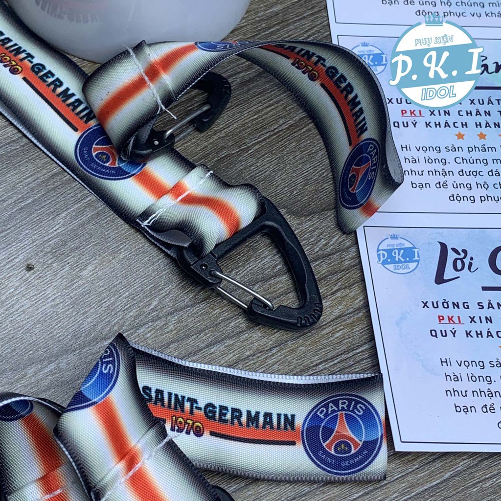 Xả Kho : Móc Khóa , Móc Treo Balo In Hình CLB Paris Saint-Germain - Xả Kho Rẻ Nhất Shopee