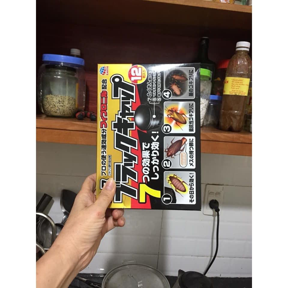 HỘP 12 VIÊN DIỆT GIÁN NHẬT BẢN, AN TOÀN, HIỆU QUẢ