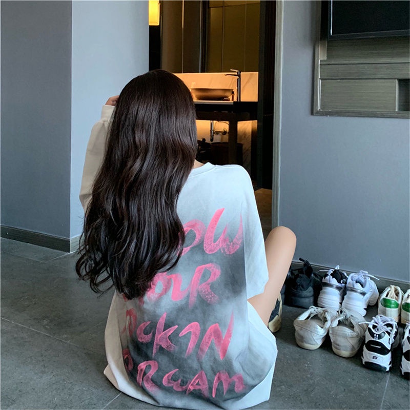 Thời Trang Áo Sweater Tay Dài Dáng Rộng Phong Cách Hàn Quốc Cho Nữ 2021 | BigBuy360 - bigbuy360.vn