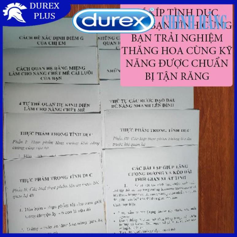 COMBO 2 HỘP BAO CAO SU DUREX (MƯỢT TỰA LÔNG HỒNG)+(MỎNG HƠN – NHIỀU GAI HƠN)