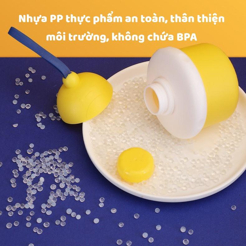 Hộp Chia Sữa 3 Ngăn Nhựa PP Thực Phẩm An Toàn Thuận Tiện Mang Sữa Bột Khi Cho Bé Đi Chơi - Timikid