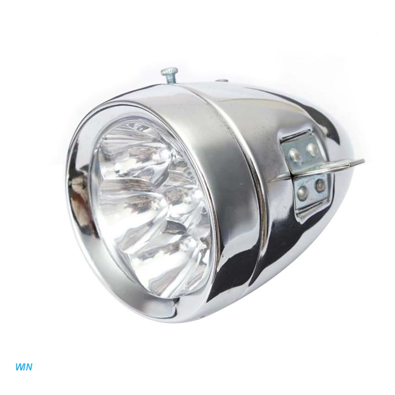 Đèn Pha Xe Đạp 7 Bóng Led Thiết Kế Cổ Điển Thời Trang