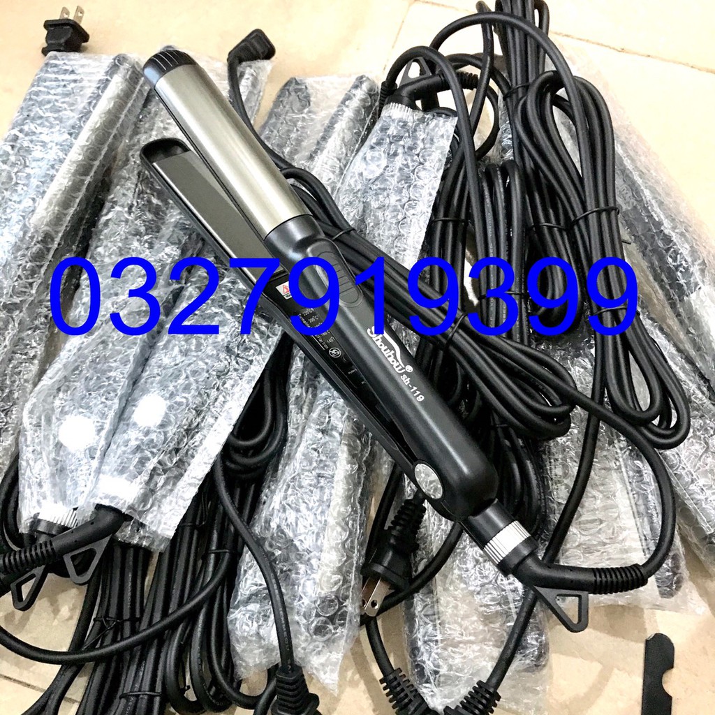 [Mã COSHOT27 giảm 10% đơn 300K] Tặng kẹp vịt - Máy duỗi tóc chuyên nghiệp 2in1 119 | BigBuy360 - bigbuy360.vn