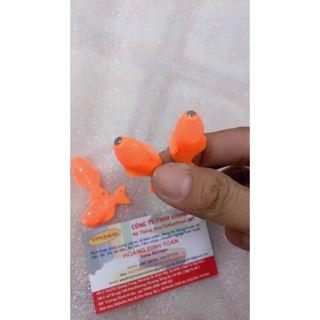 Combo ( 100 con nam châm câu cá nhựa )