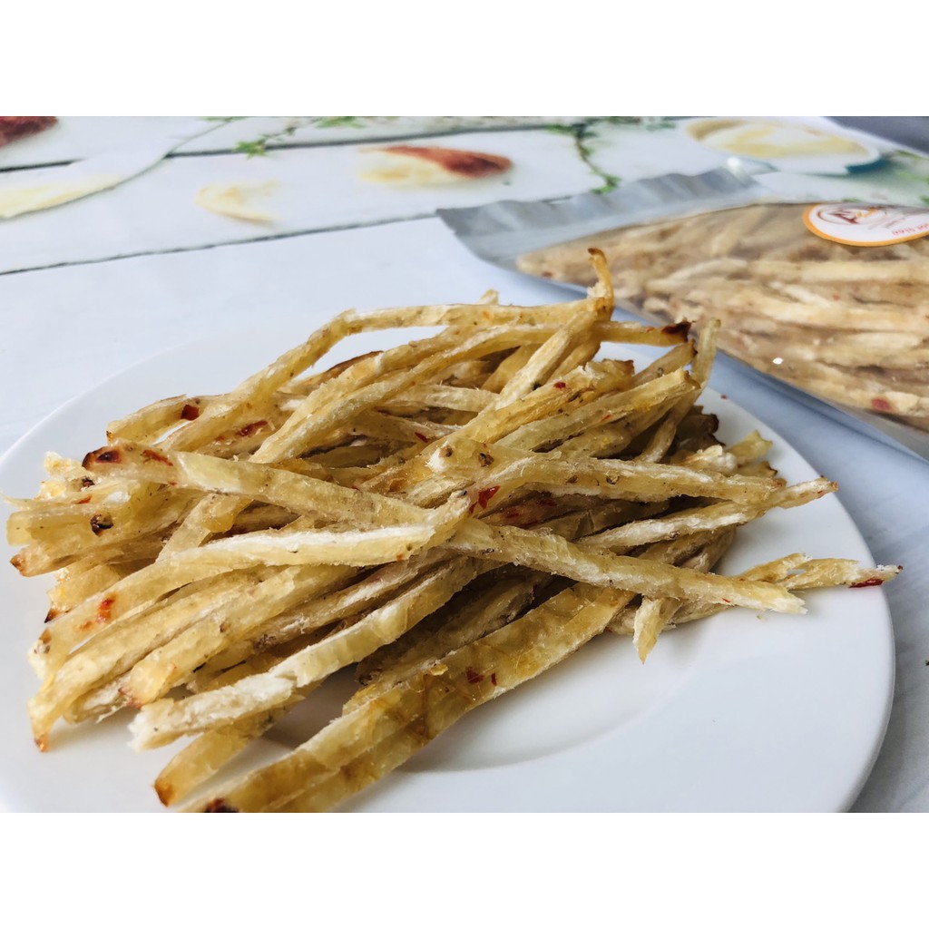 50g cá thiều cắt sợi tẩm gia vị