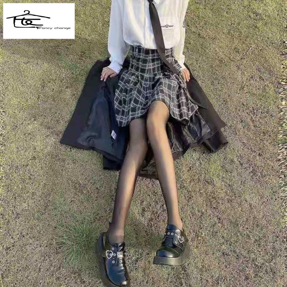 Vớ Đồng Phục Mỏng Nhẹ Màu Đen Phong Cách Nhật Bản Quyến Rũ Thời Trang Xuân Hè Cho Nữ