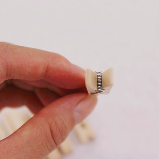 Bộ 50 kẹp gỗ mini treo ảnh