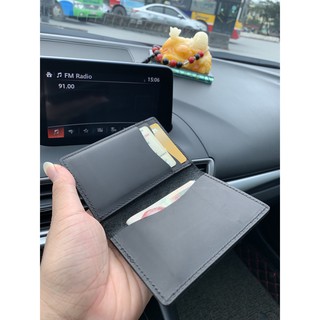 [Da thật Handmade] Ví da thật tối giản - Minimalist wallet