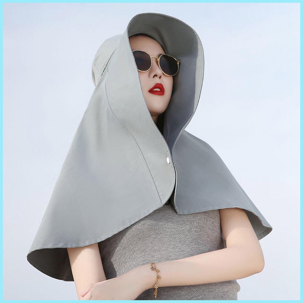 Nón Vành Rộng Bảo Vệ Cổ Thời Trang Mùa Hè Cho Nữ