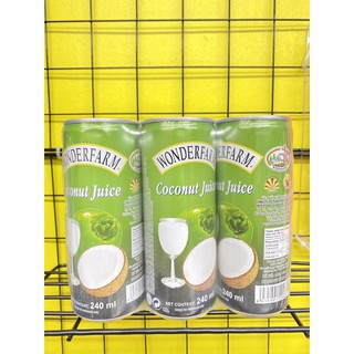 Nước sữa dừa Wonderfarm 240ml