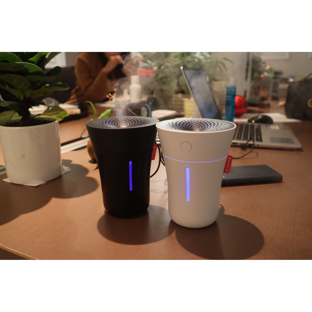 Máy Phun Sương Mini Tạo Ẩm BONECO U50 Sương Nano, Làm Mát, Đèn LED, Dùng Cho Xe Hơi, Xe Ô Tô/Xe Đẩy Em Bé/Bàn Làm Việc