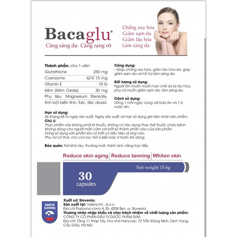 VIÊN UỐNG TRẮNG DA, CHẬM LÃO HOÁ, trẻ hoá da. | BigBuy360 - bigbuy360.vn