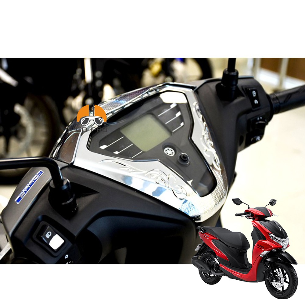 Ốp Viền Đồng Hồ Yamaha FREEGO Nhựa Xi