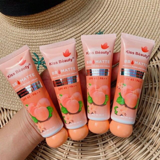 Kem Nền Che Khuyết Điểm 💕𝑭𝒓𝒆𝒆𝒔𝒉𝒊𝒑💕 Kem Nền Chống Nắng Kiss Beauty BB Matte Nội Địa Trung | BigBuy360 - bigbuy360.vn