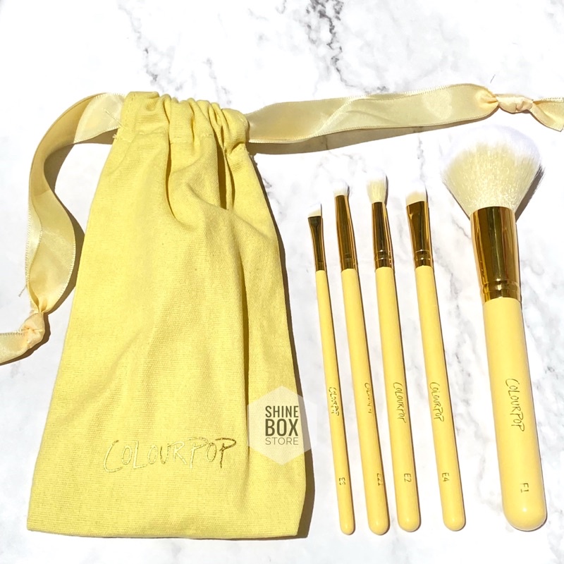 🍋 Set cọ Colourpop Lemon Rush 🍋