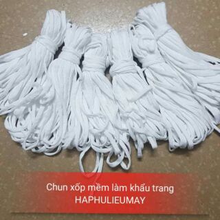 Chun mềm may khẩu trang cuộn 10 mét