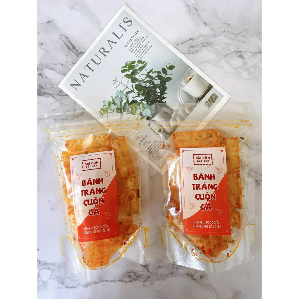 Bánh Tráng Cuộn Gà Loại Đặc Biệt Ngon Đồ Ăn Vặt Sài Gòn Đặc Sản