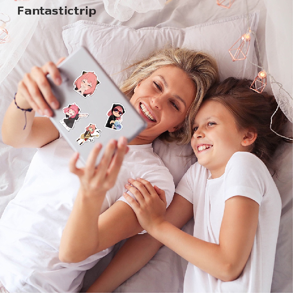 Set 100 Sticker Hoạt Hình SPY x FAMILY Dán Trang Trí