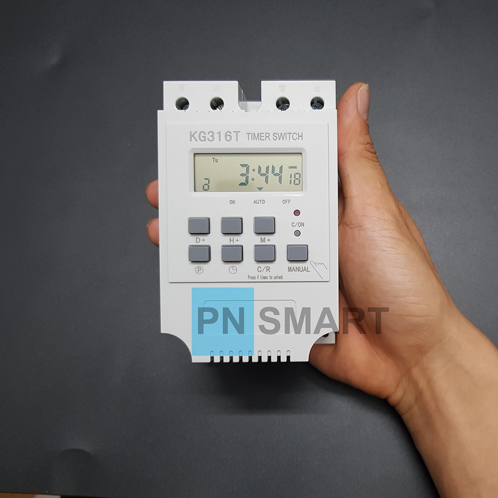 Bộ hẹn giờ công suất cao KG316T - sử dụng biến áp chuẩn