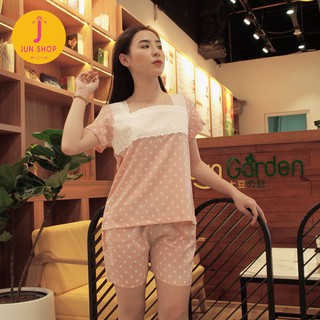 Bộ ngủ lụa đùi mịn màng hot nhất năm 2020