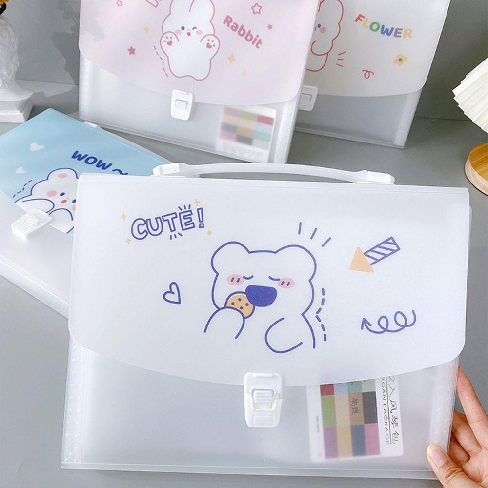 Túi Đựng Tài Liệu Giấy Tờ Văn Phòng Đa Năng Khổ A4 / A4 13 Lớp