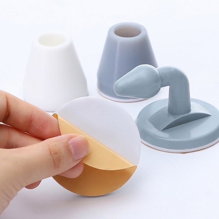 Silicone Nút Chặn Cửa Bằng Silicon Chống Va Đập Đa Năng Tiện Dụng