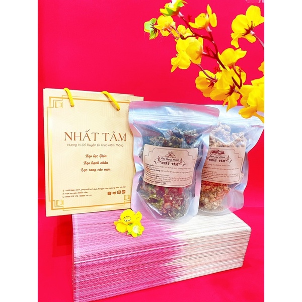 KẸO SIÊU HẠT- túi 400g (ít ngọt)