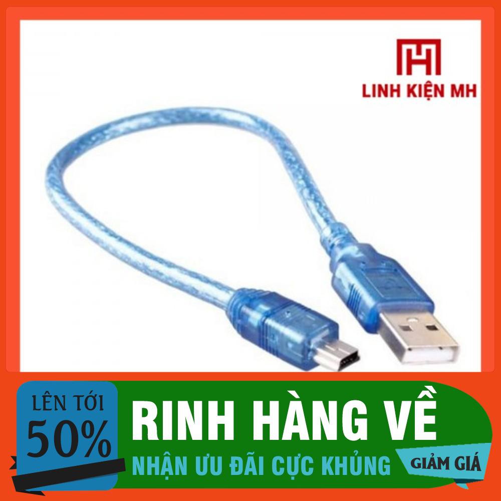 Dây Cáp Chuyển Đổi USB A - Mini USB/ Micro USB Chống Nhiễu