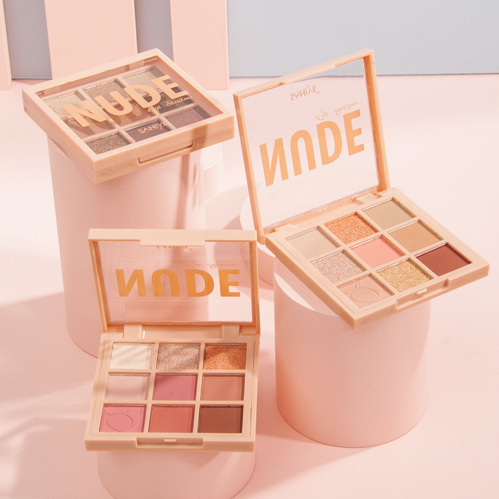 Bảng phấn mắt SANIYE E0924 9 màu kèm cọ 7g