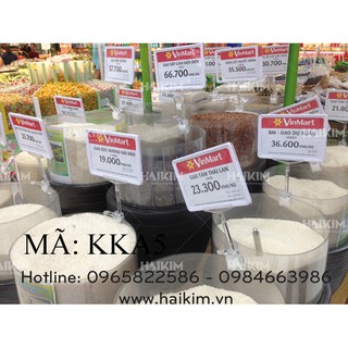 Bộ Kẹp Khung bảng giá siêu thị A4, Kẹp bảng giá A4, Kẹp bảng giá siêu thị A4