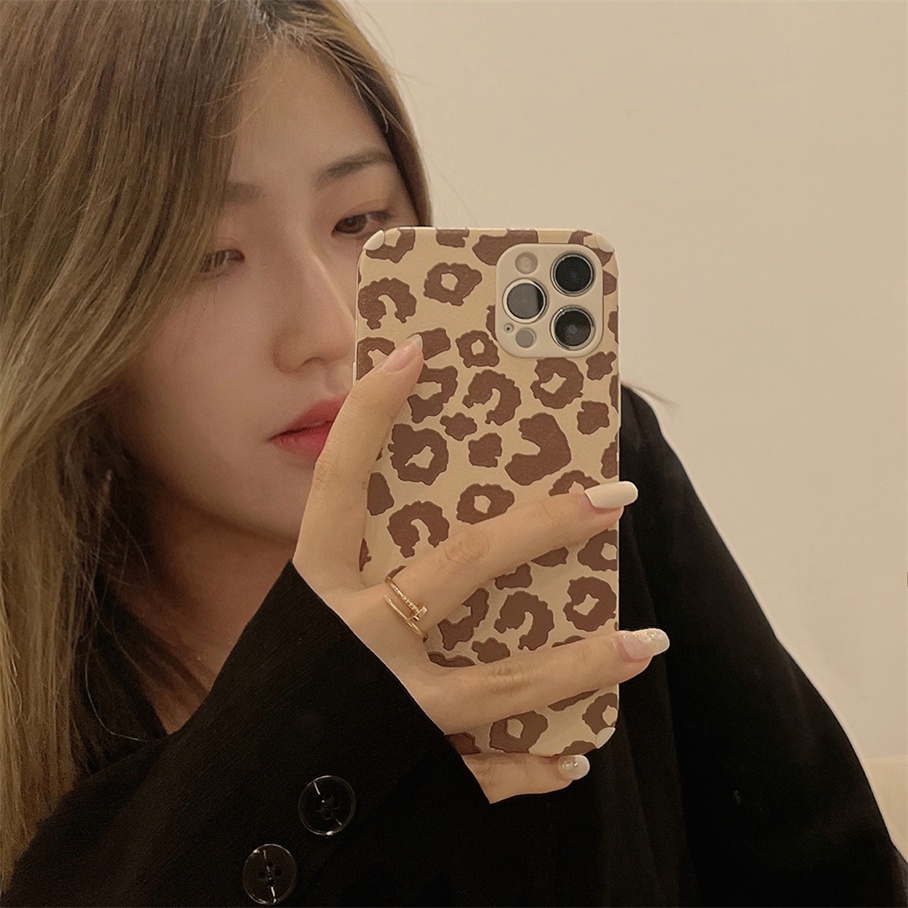 Ốp Điện Thoại Mềm In Họa Tiết Da Báo Cho For iPhone 13 12 11 Pro Max XS Max XR X XS 8 7 Plus SE 2020