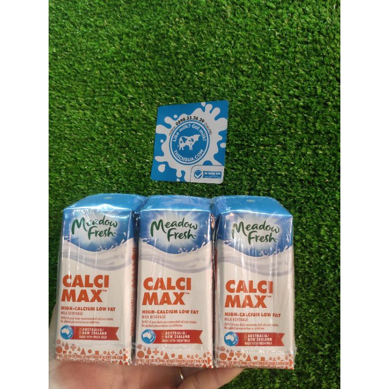Sữa Tươi Meadow fresh Calci Max 200ml- HSD T2/2024