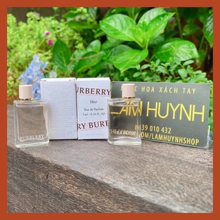 Nước hoa mini burberry her 5ml