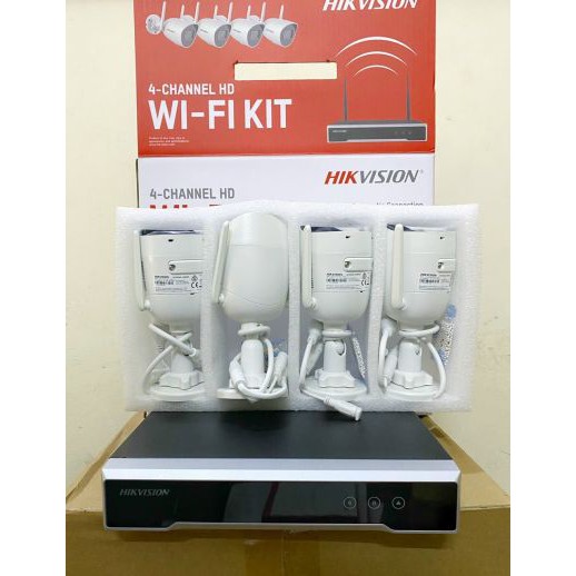 Bộ Kit camera IP Wifi HIKVISION NK42W0H  Hành Chính Hãng Bảo Hành 2 Năm