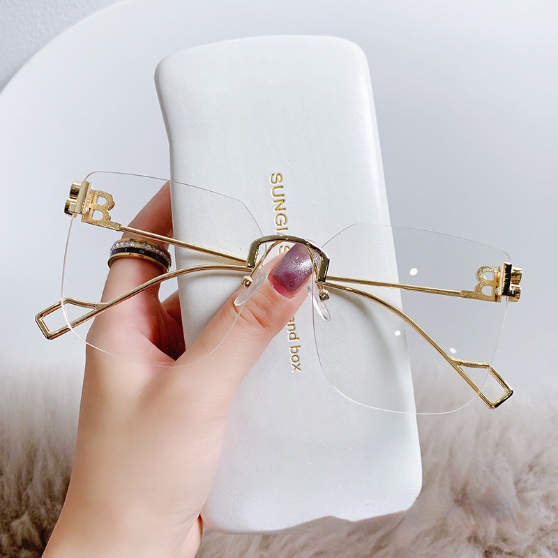 Kính Mát Gọng Vuông Thời Trang Đi Biển Cho Nam Và Nữ