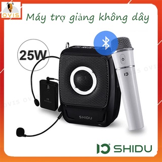 Shidu SD-S92 - Máy Trợ Giảng Không Dây UHF, Buletooth 4.1, Công Suất 25W