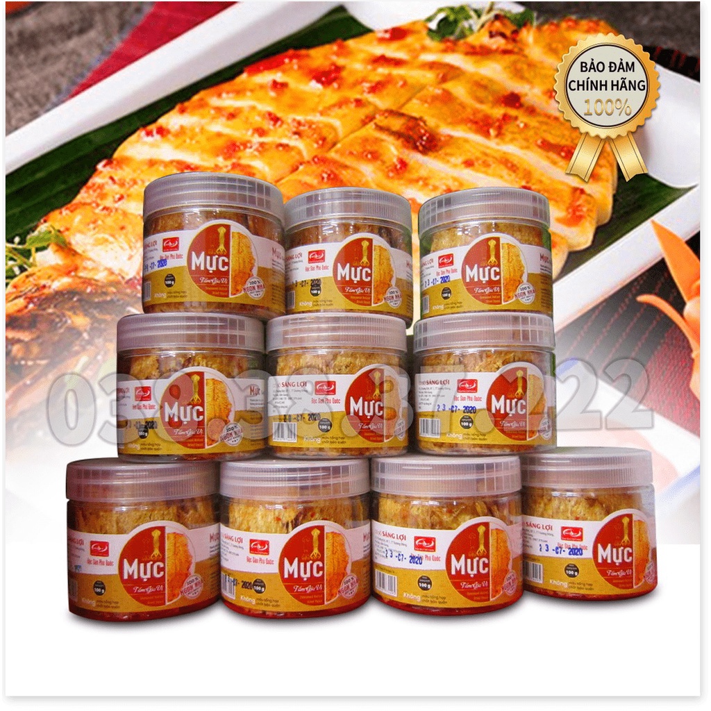 Mực tẩm gia vị Sáng Lợi hộp 100g | BigBuy360 - bigbuy360.vn