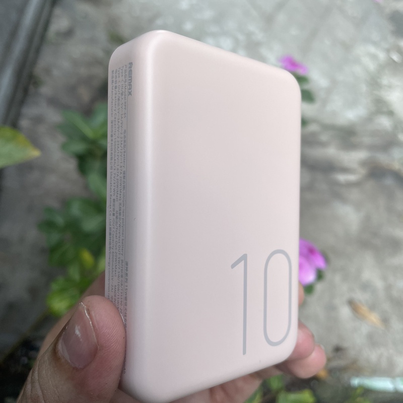 Pin dự phòng sạc nhanh Remax RPP-65 10000mAh sạc không dây wireless 15W - hỗ trợ PD 20W  Nhất Tín Chính Hãng