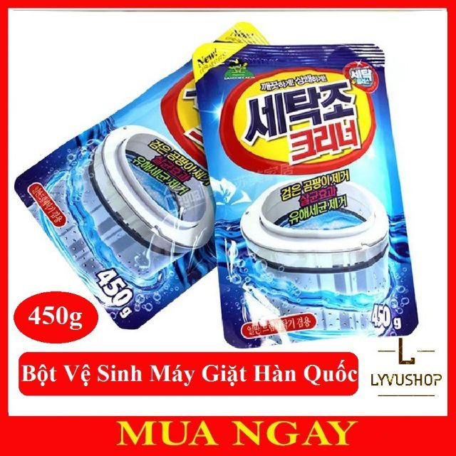 Bột vệ sinh máy giặt