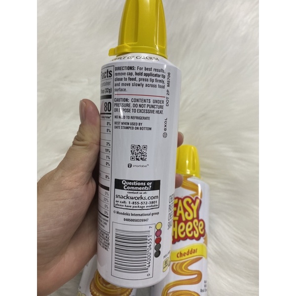 Phomai xịt Kraft Easy Cheese 225gr.