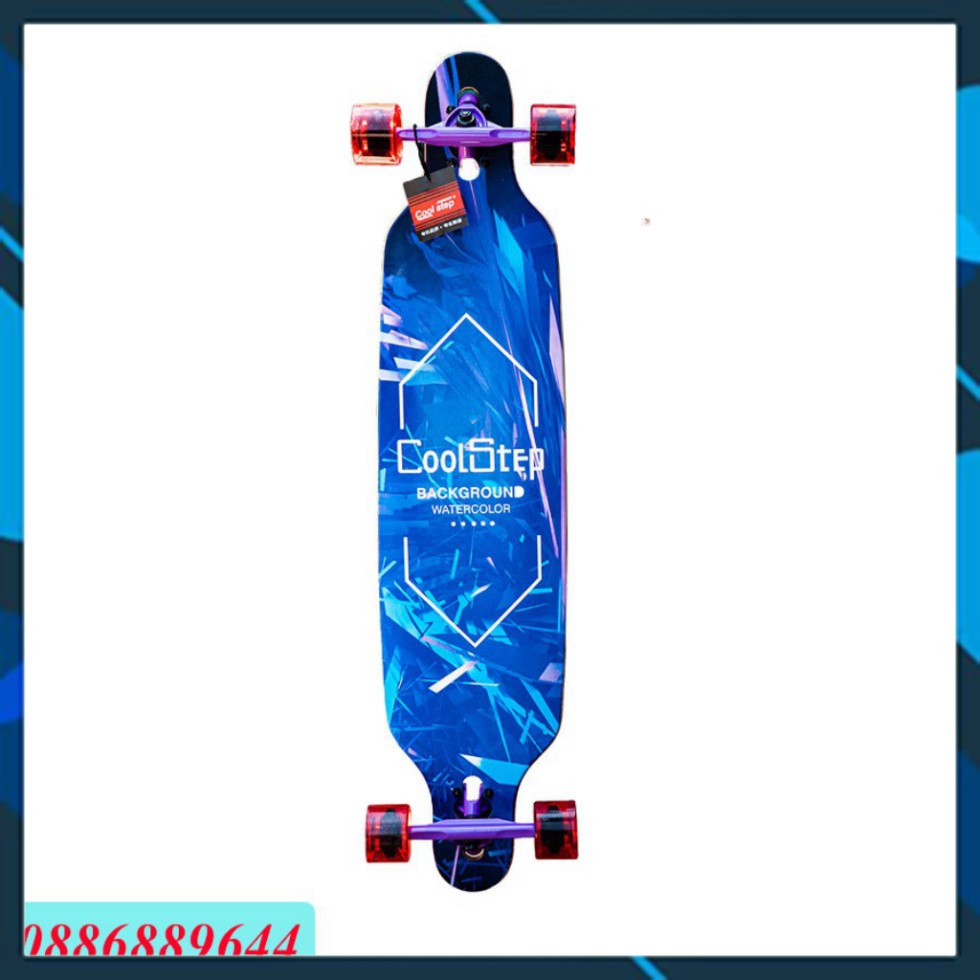 Ván Trượt Longboard CoolStep Water Color Siêu Đẳng 2020 VanLongBoard