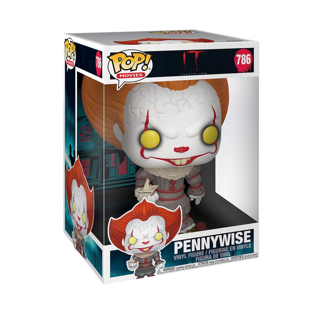 Mô hình nhân vật Funko Pop Movies IT Chapter 2 Pennywise With Boat 10 Inch