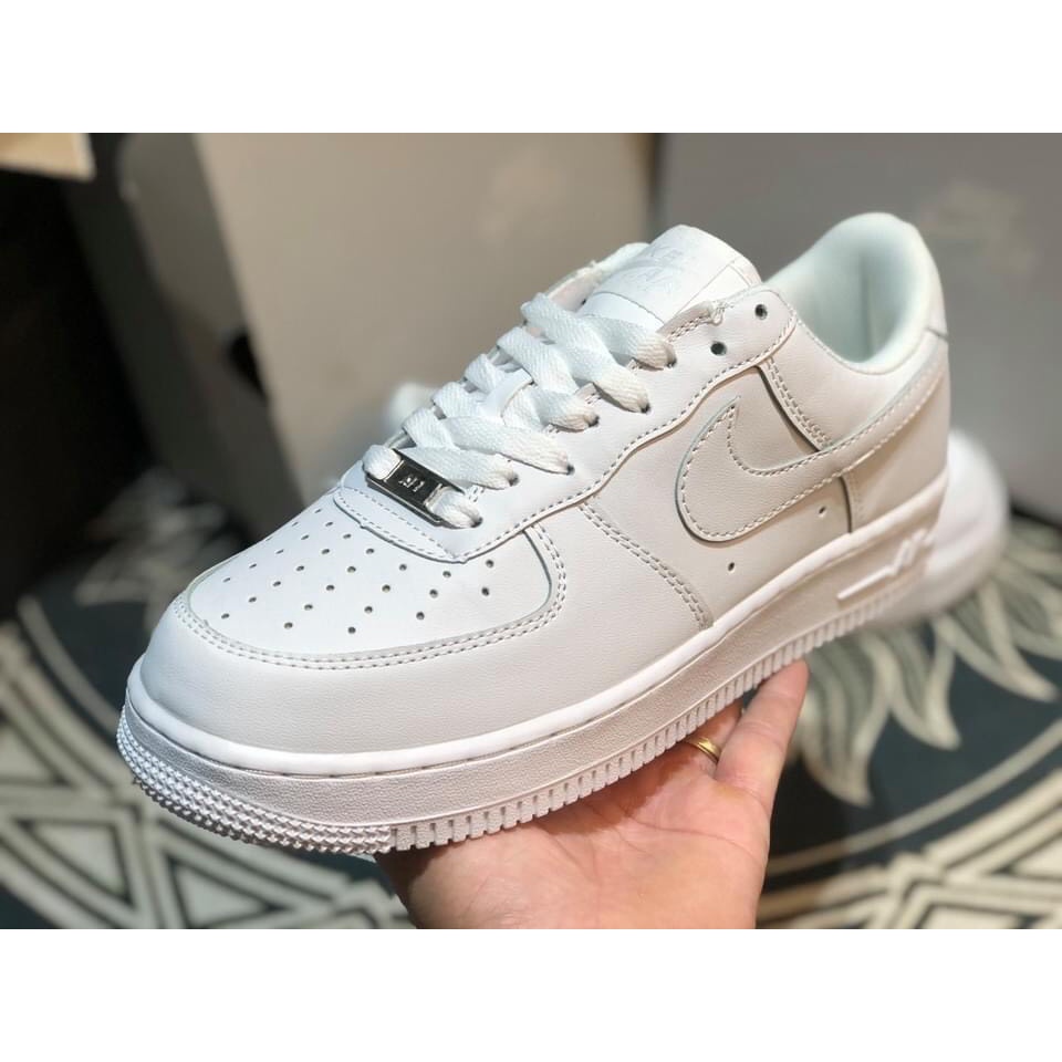 Giày Nike_AF1(sale sốc) nam nữ, giày Nike_Trắng Air force 1 all white full box bill free ship