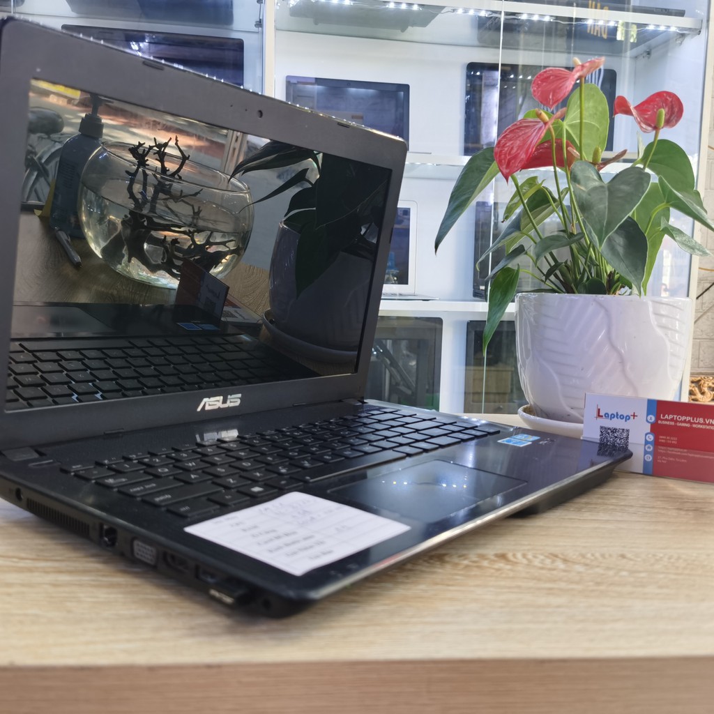 Thanh lý Laptop văn phòng Asus X451 core i3-3217U, ram 4GB, SSD 60GB+HDD 500GB, màn 14
